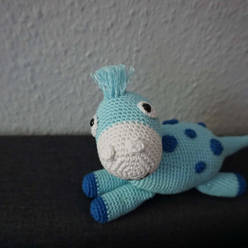 Amigurumi Häkelanleitung Dinosaurier Rexi