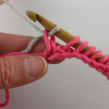 Tunisian Crochet Coasters