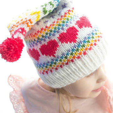 Rainbow Love Stocking Cap