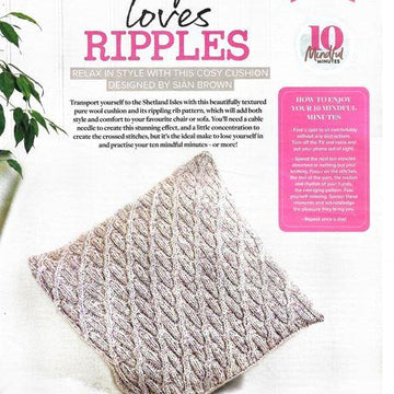 Moving Ribs Cushion Cover