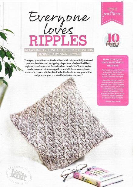 Moving Ribs Cushion Cover