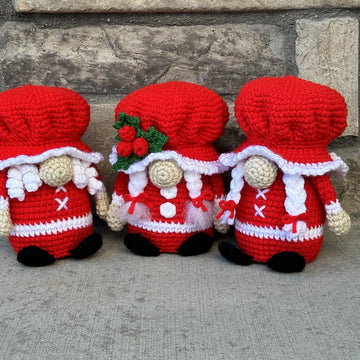 Christmas Mrs Claus Gnome