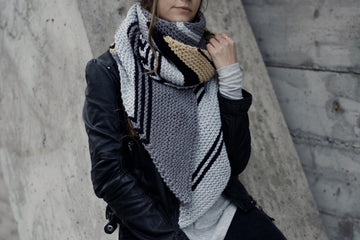 Metro Bias Scarf