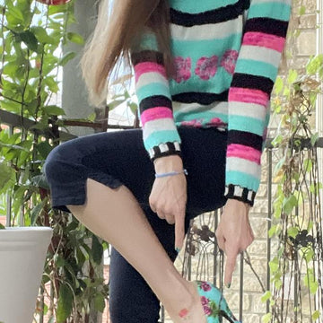 Bright Rose Sweater