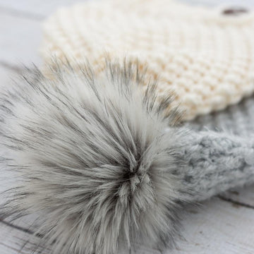 Easy Chunky Double Seed Stitch Crochet Hat