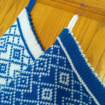 Sapphire Diamonds Stocking