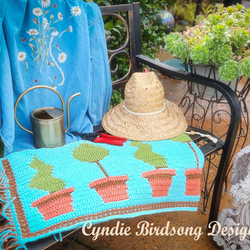 Garden Life CAL  - overlay mosaic blanket