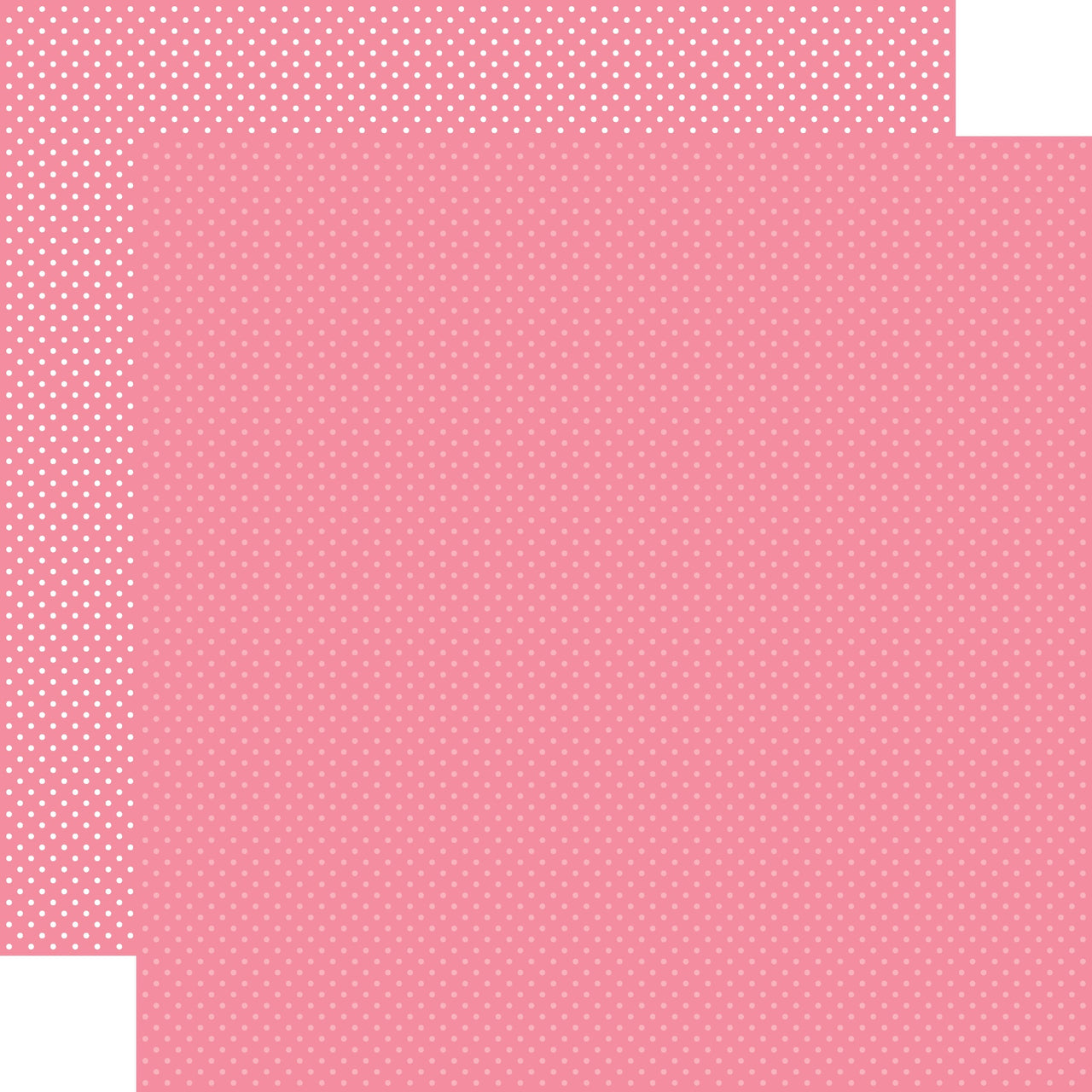 Echo Park Paper Carta Bella Dots Double-Sided Cardstock 12"X12" 25/Pkg - Bubblegum Pink