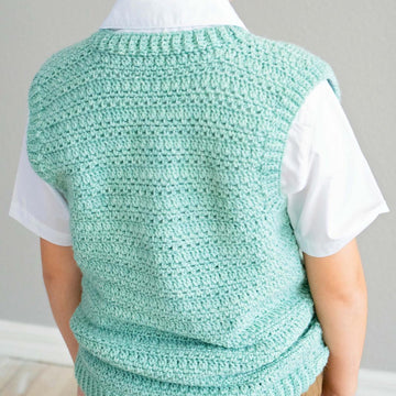 Heatherly Crochet Vest