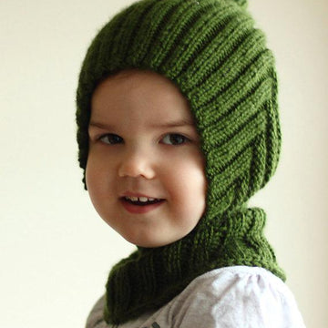 Elf Pixie Ribbed Balaclava