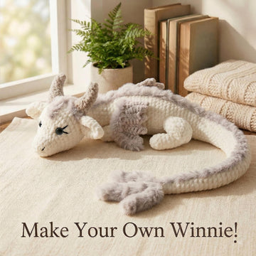 Winnie the Dragon Official Pattern, Dragon Crochet Pattern PDF