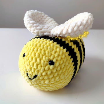 Reversible Bee / Ladybug Plush Toy Crochet Pattern