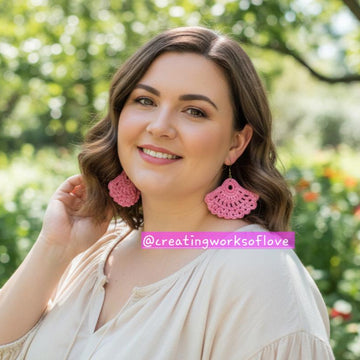 Fan Earrings