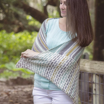 Brick and Mortar Shawl Knit