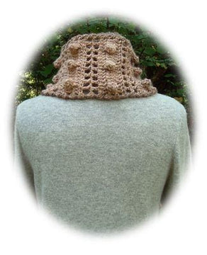 Popcorn Ladder Scarf - PA-329