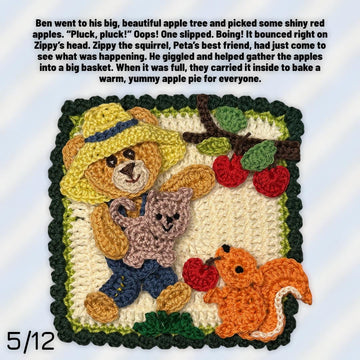 Granny Square Bear 5 Crochet