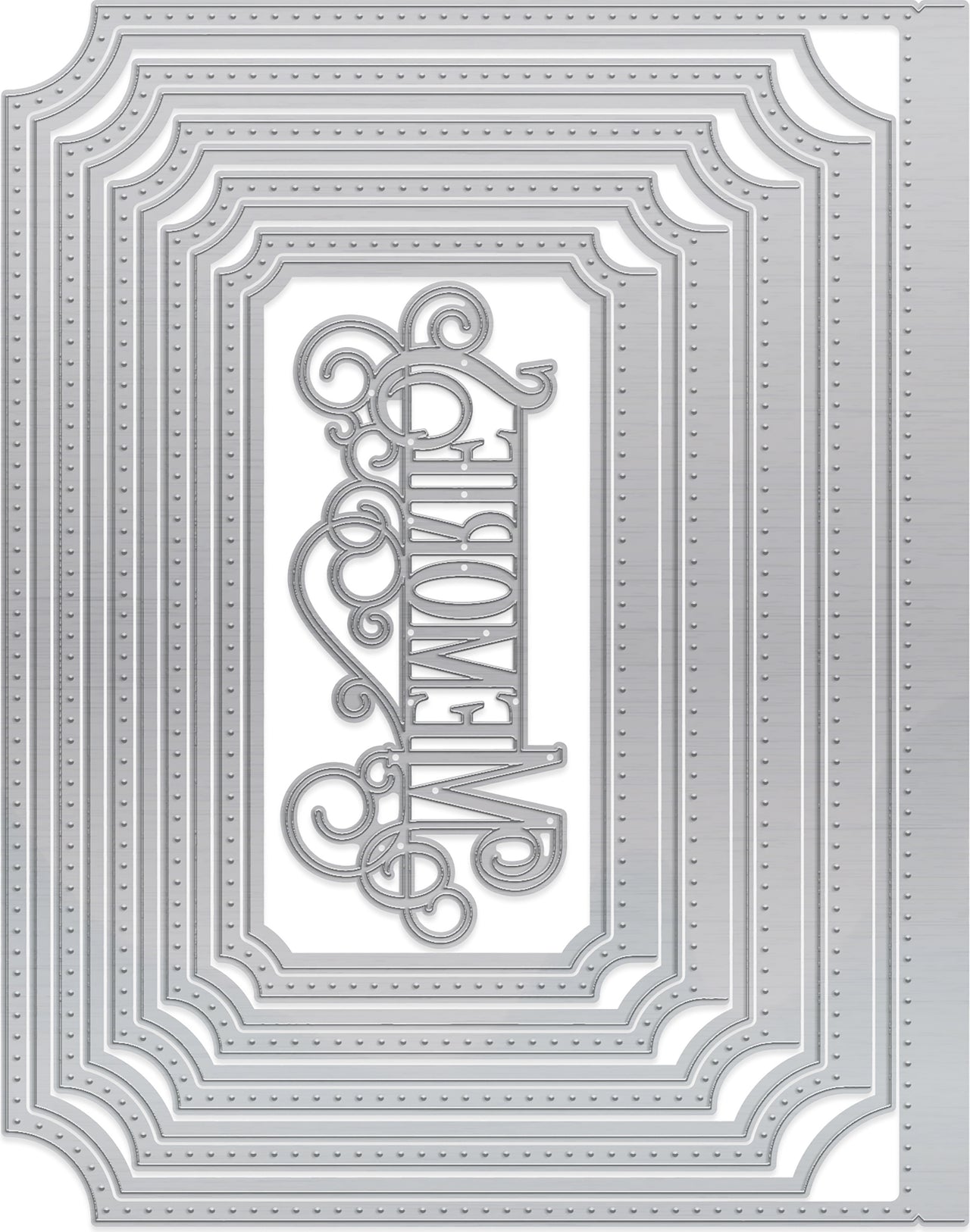 Tonic Studios Verso Dimensions Dies 11/Pkg - Keepsake Book Maker-Base Creator