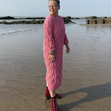 Cabled Trellis Tunic
