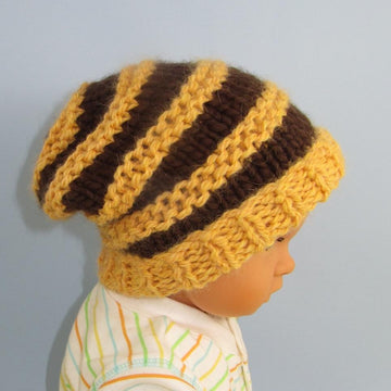 Baby Superfast Stripe Slouch Hat