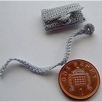 1:12th scale clutch bag and belt c. 1936