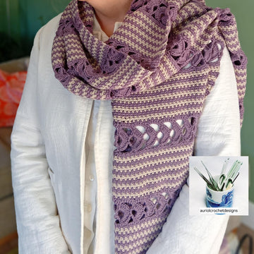 Spring Lavender Wrap