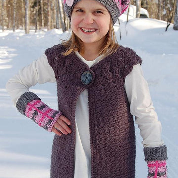 "Perfectly Plaid" Wristers / Fingerless Gloves