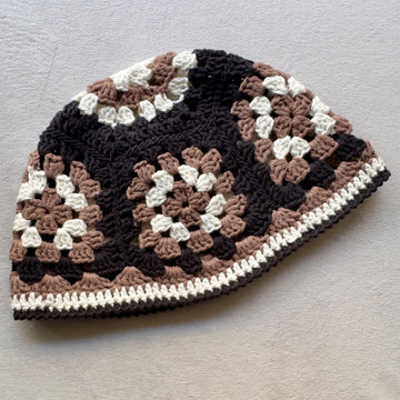 Granny Square Skull Cap
