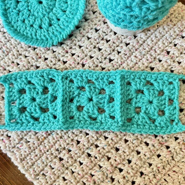 Granny's Cozy and Coaster Set