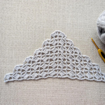 Crochet Bandana/Shawl Pattern/Chart #24