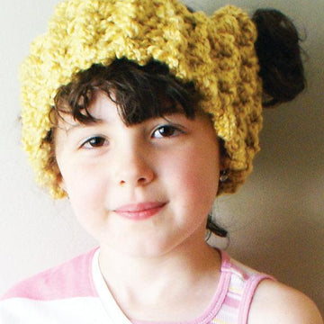 Chunky Crown Ear Warmer / Headband (hat015)