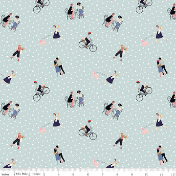 Riley Blake Designs Saturday in Paris - RBC11361MINT