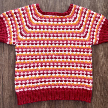 Raspberry Sundae Sweater