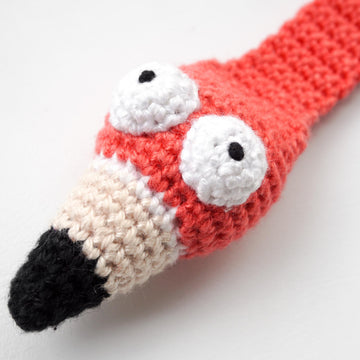 Flamingo Bookmark Crochet Pattern