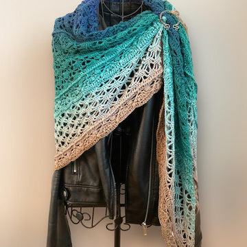 Triangular Scarf "Ineira"