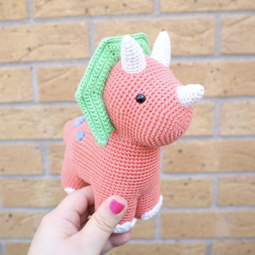 Tina the Triceratops Dinosaur