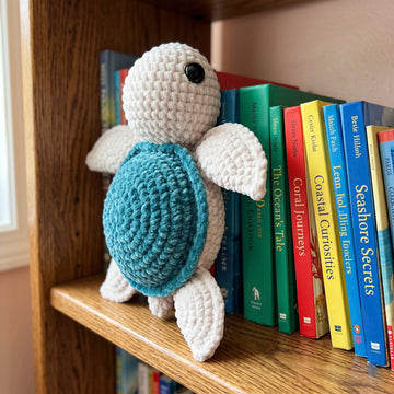 Crochet Turtle Pattern Amigurumi PDF Stuffed Baby Animal Plushie