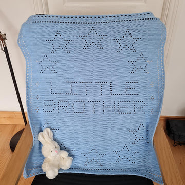 Little Brother Filet Blanket