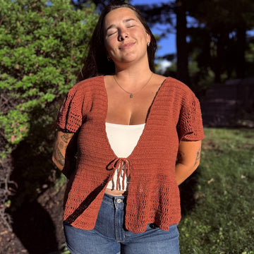 Fern Peplum Tee
