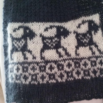 Gamboling Goats Scarf