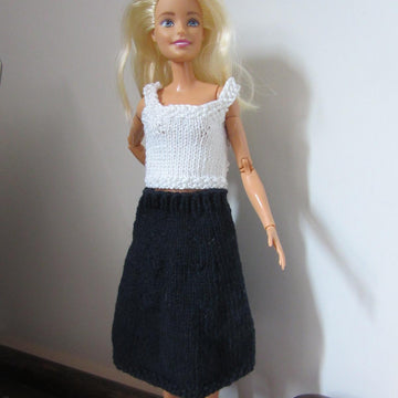 1:6th scale A-line skirts