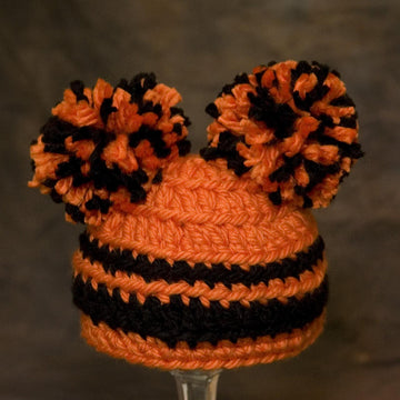Pompom Baby Hat