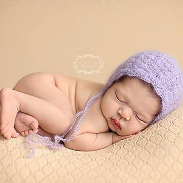 #92 Newborn dainty blossom bonnet