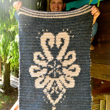 Parzenica Folk Rug