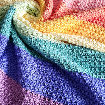 Rainbow Isles Baby Blanket