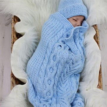 Kniting pattern Cuddle Cable Cocoon  #318
