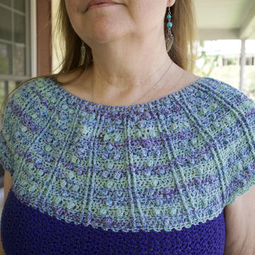 Summer Popcorn Yoke Top