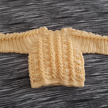 Flowerpot Baby Sweater