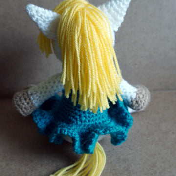 Crochet Pattern for Baby Pony Flaty!