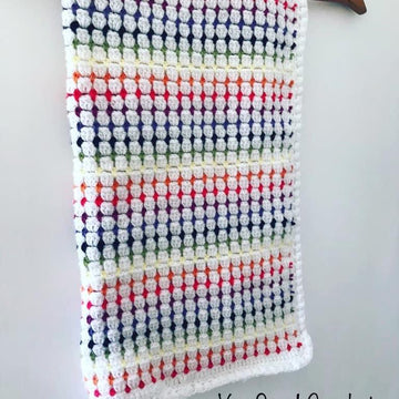 Block Stitch Crochet Blanket