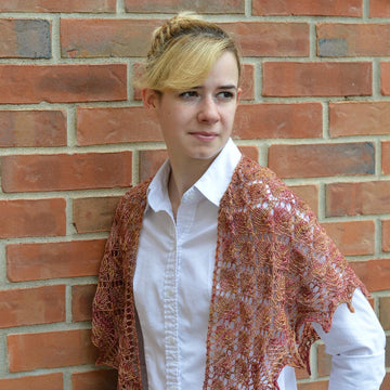 Fall Backward/Spring Forward Shawlette
